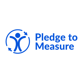 Pledge To Measure badge