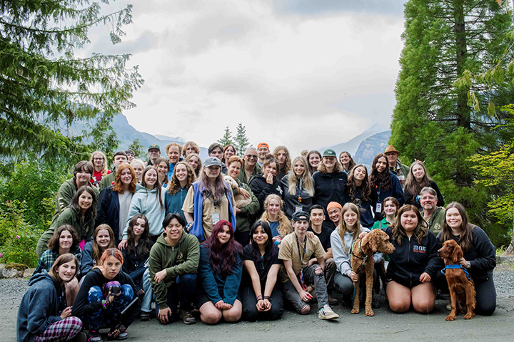 Kids at Strathcona Camp